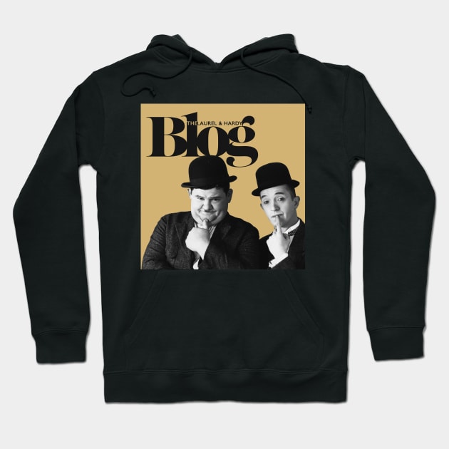 The Laurel and Hardy Blog Hoodie by BlogHeads